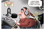 Sack cartoon: COVID calls in