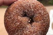 Each fall Sweetland Orchard owners Mike and Gretchen Perbix set some apples aside to make these gotta-have doughnuts.