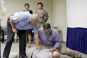 New Orleans police officers took part in 2017 in a new peer-intervention training program, which teaches officers to police each other by intervening 