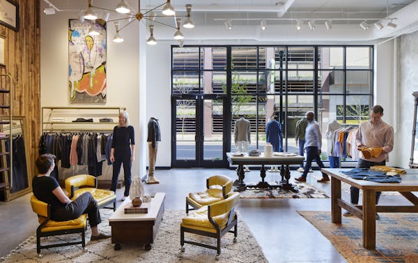 Designer digs: Alabama-based fashion designer Billy Reid now has a storefront in Edina’s Nolan Mains.