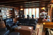 My Favorite Room: Home office has views of Lake Minnetonka, secret panels