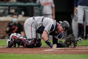 Twins catcher Mitch Garver’s season has been interrupted by a series of injuries.
