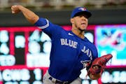 Blue Jays righthander Jose Berrios pitched six innings against his former team Friday night, but gave up three runs in a 3-1 loss to the Twins at Targ