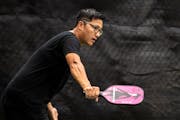 Fuyei Xaykaothao, a former college tennis player, recently converted to pickleball and launched a company, PikNinja Sports, selling paddles and gear.