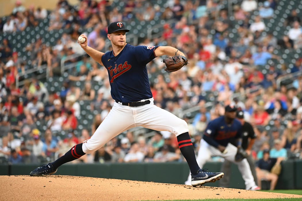 Bailey Ober was the Twins’ most consistent pitcher in the second half of the season. 