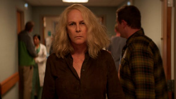 Jamie Lee Curtis is back to try to finish off Michael Myers, again, in “Halloween Kills.”