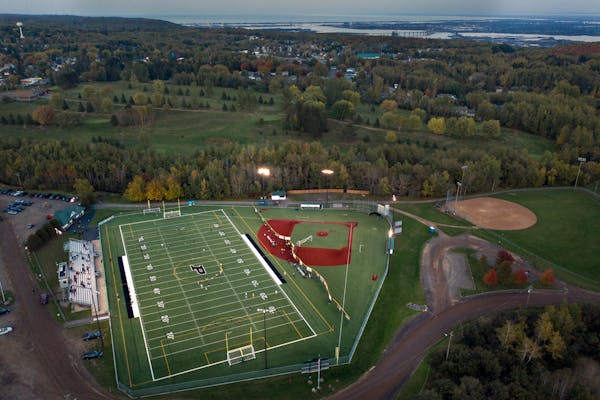 Proctor’s Terry Egerdahl Field was lit up on Sept. 30 for a soccer game. The coach of the Proctor football team resigned Monday from his coaching an