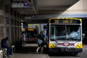 Passengers recently boarded the Route 21D bus at the Uptown Transit Station in Minneapolis.    ] CARLOS GONZALEZ • cgonzalez@startribune.com