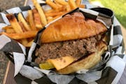 The “Maid Rite” at Dakota Junction in Mound is an affectionate tribute to that Iowa culinary classic, the loose-meat sandwich.