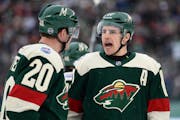 Ryan Suter and Zach Parise, shown here in 2016, never brought the Wild close to the Stanley Cup and left them with salary cap issues that need to be d