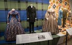 One of the Washington County Heritage Center’s first exhibits showcases Stillwater fashion of the 1860s and 1960s, which is striking in its contrast