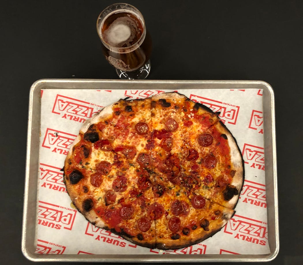 I’m Your Daddy pizza from Surly Brewing Co.