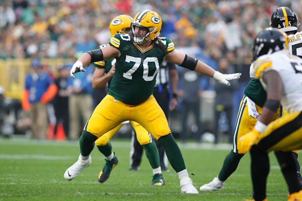 The Packers have started fourth-round draft pick Royce Newman at every game at right guard this season.