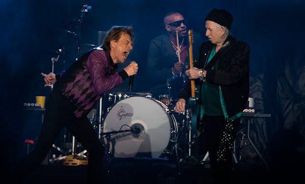 Mick Jagger, drummer Steve Jordan and Keith Richards rocked at U.S. Bank Stadium on Sunday, Oct. 24.