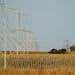 Shown are Xcel transmission lines near Hampton along Hwy. 52.