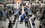 Transportation Security Administration employees have stopped nine firearms at Minneapolis-St. Paul International Airport so far this year, Fifty-eigh