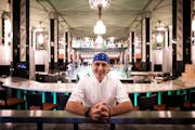 Fhima’s chef and owner David Fhima in his Minneapolis restaurant. Restaurateurs are excited to welcome guests, but challenges remain from the workfo