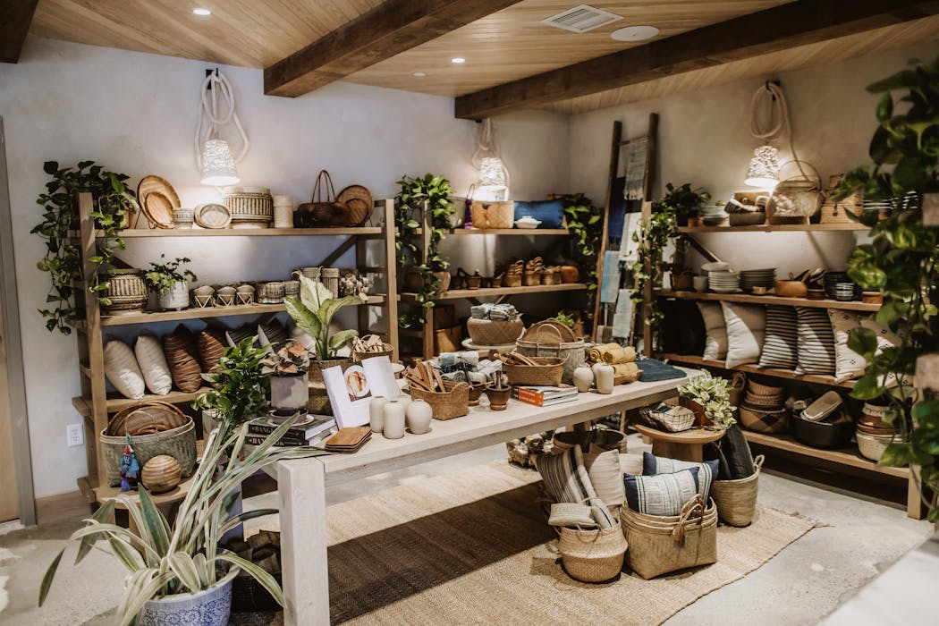 The Shop at Khâluna has everything from grab-and-go food to dishware and textiles made from artisans in Laos, chef Ann Ahmed’s birth country.
