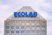 Ecolab corporate headquarters building in St. Paul.