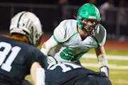 Litchfield linebacker/guard Wyatt Larson made 11 tackles when the Dragons upset top-seeded Providence Academy 17-14 in the Class 3A, Section  2 semifi