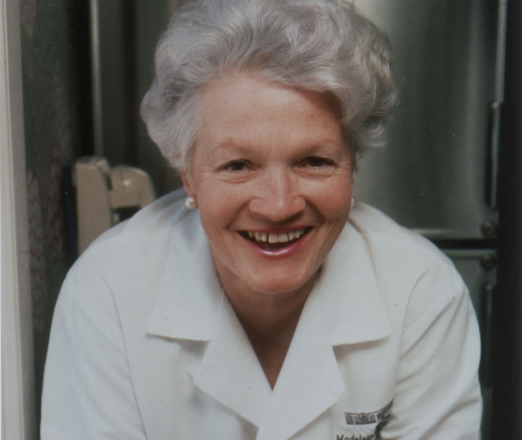 A publicity photo accompanied author Madeleine Kamman’s book “The New Making of a Cook.” 