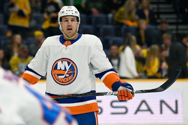 Jettisoned by the Wild, Zach Parise landed with the Islanders this season.