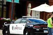 A Roseville police, shown in 2016. The city of Roseville will now fine hotels for excessive police calls, citing a dramatic surge in the number receiv