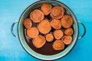 Spiced Sweet Potatoes With Mexican Brown Sugar is a “match made in heaven,” said James Oseland in his new cookbook, “Mexico City.”