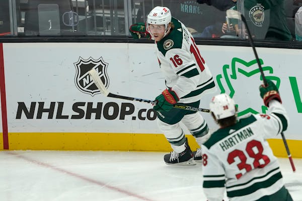 'Playing the game the right way': Pitlick finds success with Wild