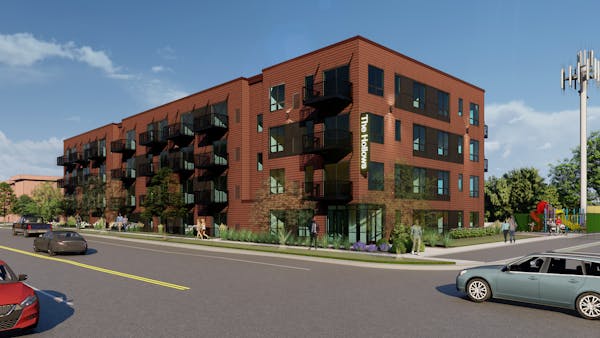 The rendering of The Hollows at 520 Payne Ave.