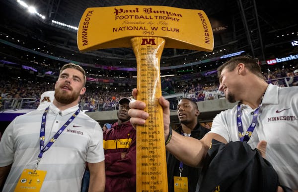 Gophers may have chance to make pair of memories in Axe Game