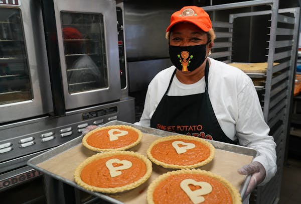 Rose McGee, founder of Sweet Potato Comfort Pie, says this holiday season “gratitude is my intentionality.”