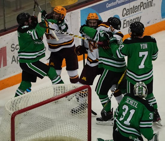 Gophers men's hockey set for first series at North Dakota since 2017