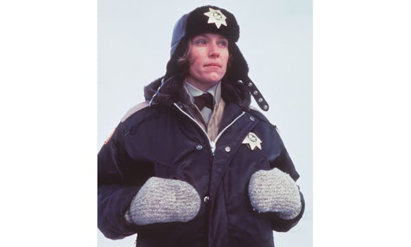 Frances McDormand plays the role of Marge Gunderson, the local police chief in the move 1995/96 “Fargo” made by the Coen brothers (native sons of 