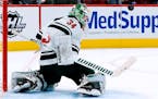 Kaapo Kahkonen will be in net when the Wild faces off against the Coyotes on Tuesday at Xcel Energy Center.