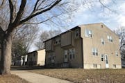 This duplex in north Minneapolis is one of more than 650 small properties owned by the public housing authority. 
