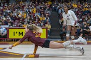 Gophers libero CC McGraw was just named First Team All-Big Ten for the second time.