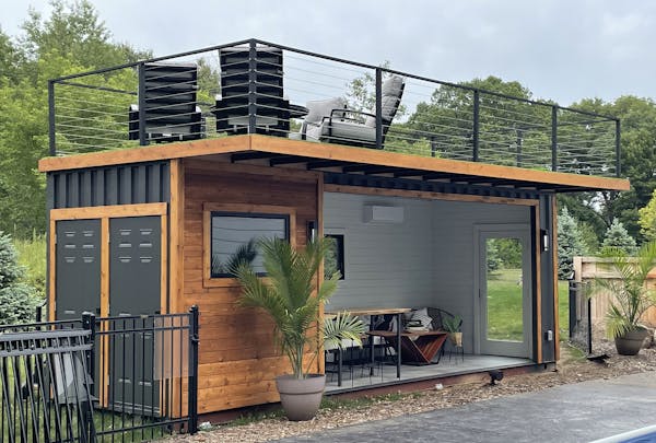 The Bergs’ Latitude Studios has turned shipping containers into pool houses, offices and porches.