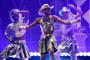 Lil Nas X performed last weekend at the Jingle Ball concert in Inglewood, Calif., before trekking to St. Paul on Monday.