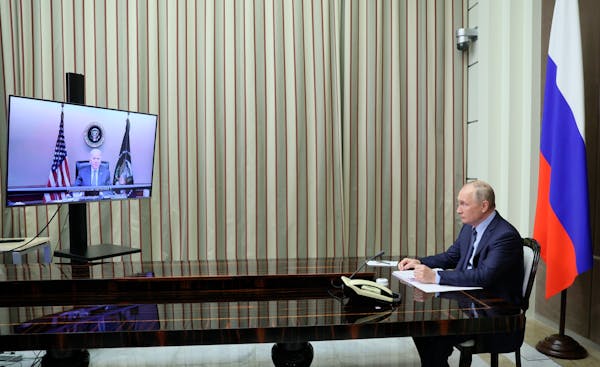 Biden, Putin meet in video call amid Ukraine crisis