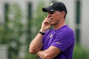 Minnesota Vikings General manager Rick Spielman watched during training camp Wednesday. ] ANTHONY SOUFFLE • anthony.souffle@startribune.com 

The 