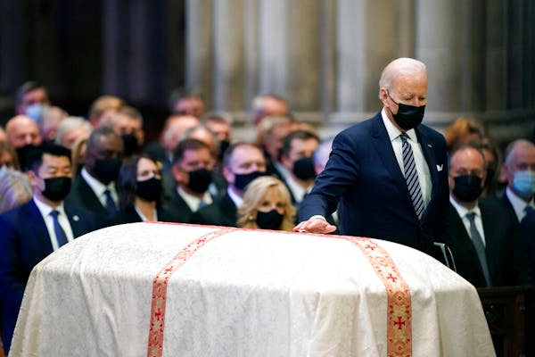 President Joe Biden honors Bob Dole as a ‘genuine hero’ at funeral