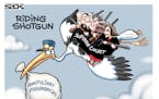 Sack cartoon: Supreme Court takes a ride