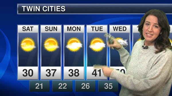 Evening forecast: Low of 23; clear and quiet skies ahead