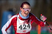 Molly Moening of St. Paul Highland Park cracked a smile when she crossed the finish line and became a state champion in Nordic skiing in March.