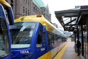 Blue Line trains would run through north Minneapolis on their way to Brooklyn Park under the preferred route revealed Monday, April 18, by the Met Cou