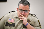 Hennepin County Sheriff Dave Hutchinson, seen in 2019, was sentenced Monday, Dec. 20, to two years’ probation and fined $610 on a misdemeanor drunke