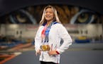 Suni Lee started the year in St. Paul, won three Olympic medals in Tokyo, and is now a freshman at Auburn University in Alabama. Quite a year for the 