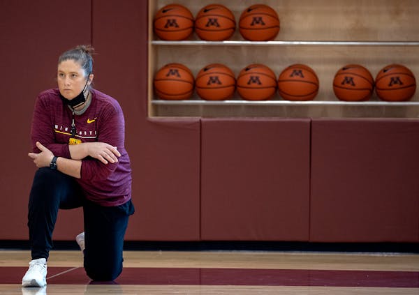 Gophers women’s basketball coach Lindsay Whalen is a first-time nominee for the Naismith Basketball Hall of Fame. She won four WNBA titles with the 