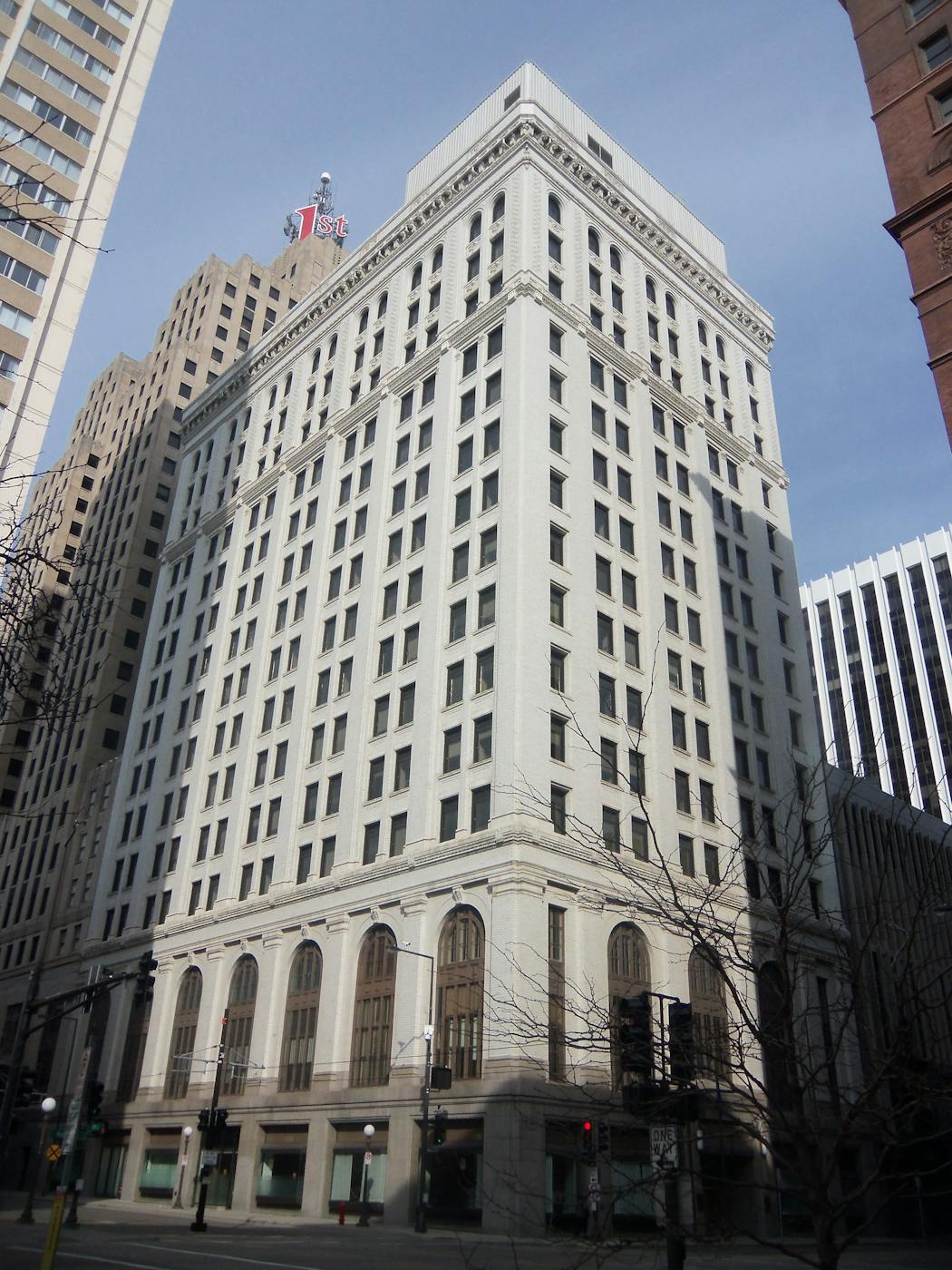 First National Bank Building in St. Paul.